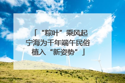 “粽叶”乘风起 宁海为千年端午民俗植入“新姿势”