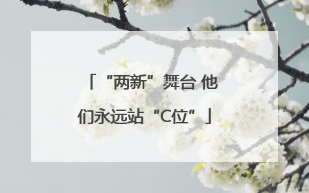 “两新”舞台 他们永远站“C位”