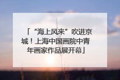 “海上风来”吹进京城！上海中国画院中青年画家作品展开幕