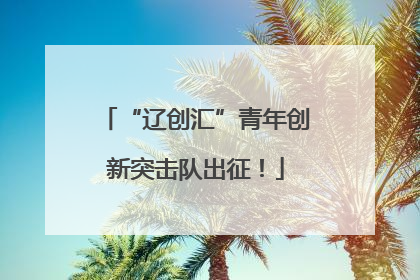 “辽创汇”青年创新突击队出征！