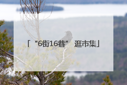 “6街16巷” 逛市集