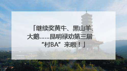 继续奖黄牛、黑山羊、大鹅……昆明禄劝第三届“村BA”来啦！