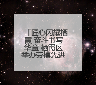 匠心闪耀栖霞 奋斗书写华章 栖霞区举办劳模先进事迹宣讲报告会