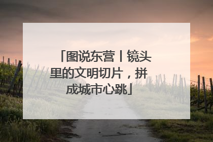 图说东营丨镜头里的文明切片，拼成城市心跳