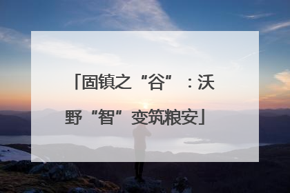 固镇之“谷”：沃野“智”变筑粮安