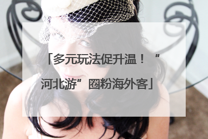 多元玩法促升温！“河北游”圈粉海外客
