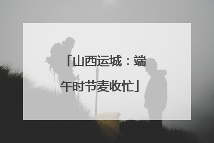 山西运城：端午时节麦收忙