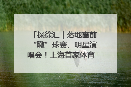 探徐汇｜落地窗前“瞰”球赛、明星演唱会！上海首家体育特色高端酒店亮相