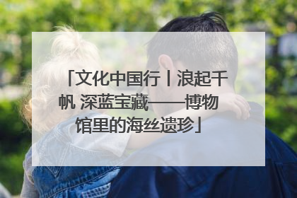 文化中国行丨浪起千帆 深蓝宝藏——博物馆里的海丝遗珍