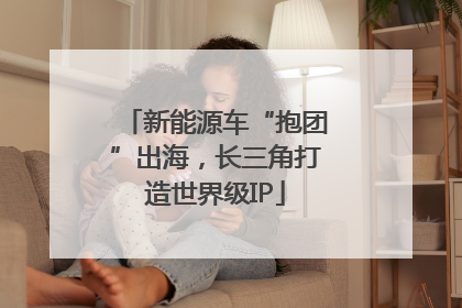 新能源车“抱团”出海，长三角打造世界级IP