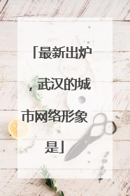 最新出炉，武汉的城市网络形象是