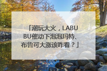 潮玩大火，LABUBU催动下泡泡玛特、布鲁可大涨该咋看？