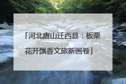 河北唐山迁西县：板栗花开飘香文旅新画卷