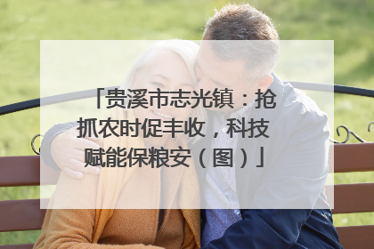 贵溪市志光镇：抢抓农时促丰收，科技赋能保粮安（图）