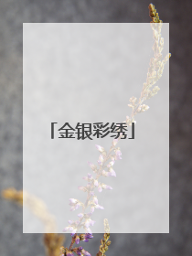 金银彩绣
