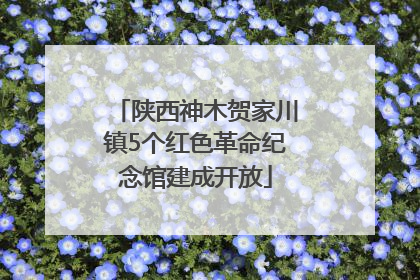 陕西神木贺家川镇5个红色革命纪念馆建成开放