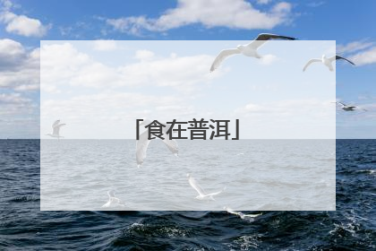 食在普洱