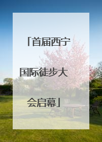 首届西宁国际徒步大会启幕