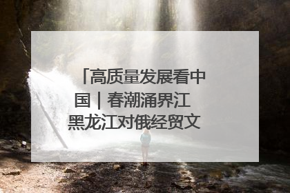 高质量发展看中国｜春潮涌界江 黑龙江对俄经贸文旅交流绿意盎然