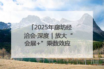 2025年廊坊经洽会·深度｜放大“会展+”乘数效应 打造消费新场景