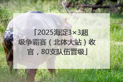 2025海淀3×3超级争霸赛（北体大站）收官，80支队伍晋级