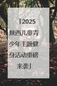 2025陕西儿童青少年主题健身活动重磅来袭