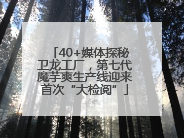 40+媒体探秘卫龙工厂，第七代魔芋爽生产线迎来首次“大检阅”