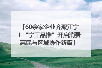 60余家企业齐聚江宁！“宁工品推”开启消费惠民与区域协作新篇