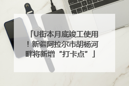 U街本月底竣工使用！新疆阿拉尔市胡杨河畔将新增“打卡点”
